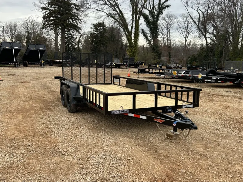 2026 Down 2 Earth Trailers 7x16 TA 7k - ATV Utility Trailer