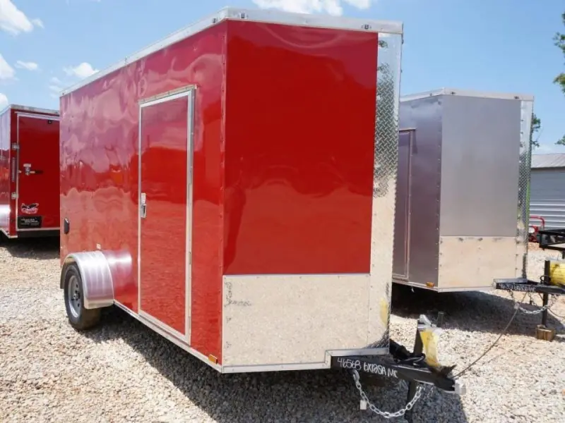 Quality 6x12 SA Enclosed Trailer
