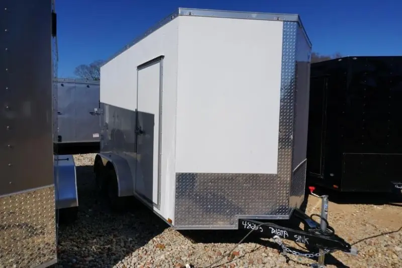 Quality 7x12 TA 7K Enclosed Trailer