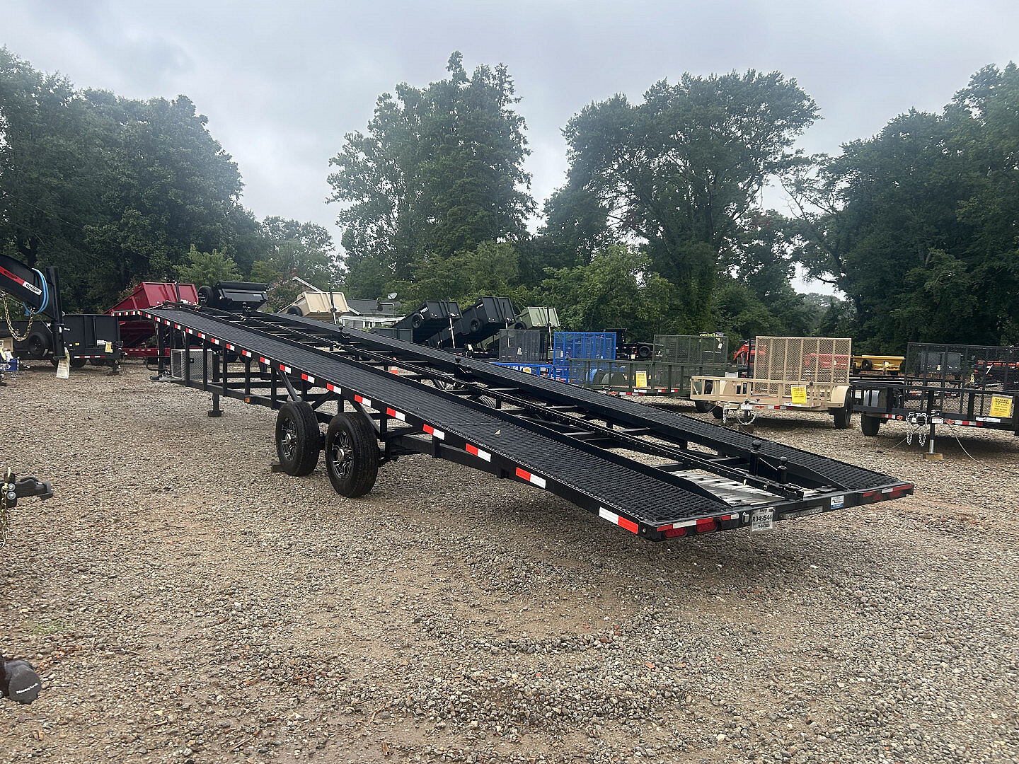 2023 Buckeye 12k Car Hauler Wedge Equipment Trailer photo 2