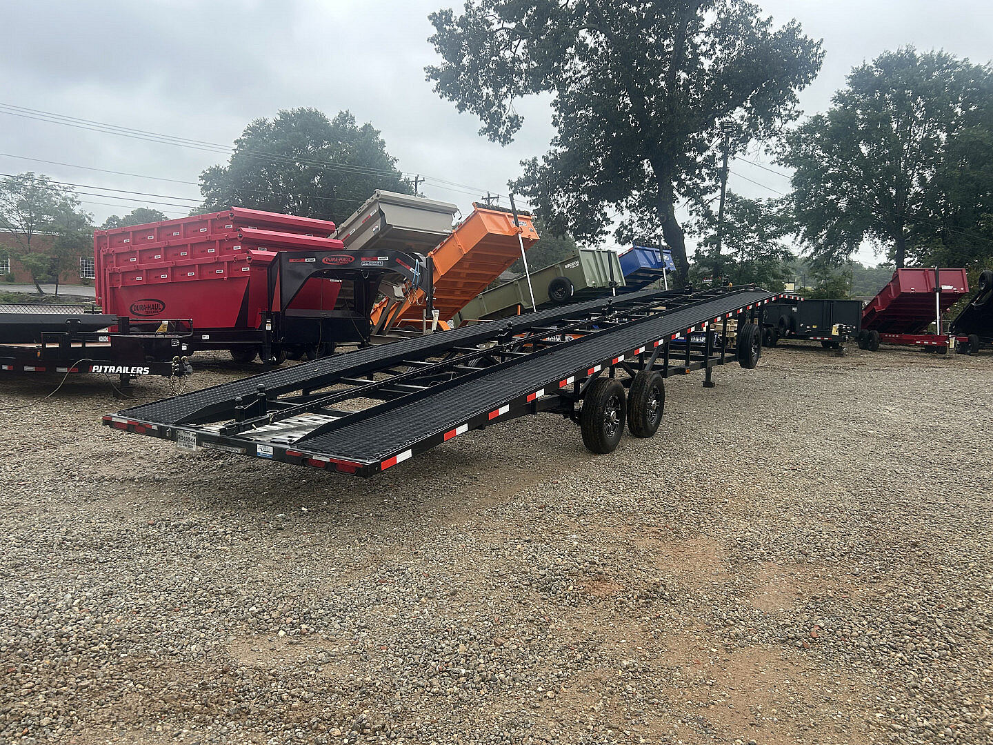 2023 Buckeye 12k Car Hauler Wedge Equipment Trailer photo 3