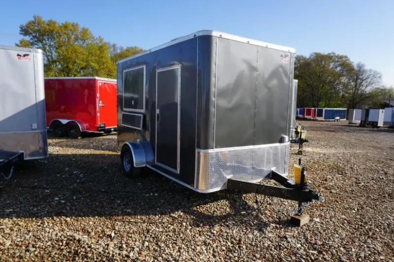 Quality 7x12 SA 5.2K Concession Trailer