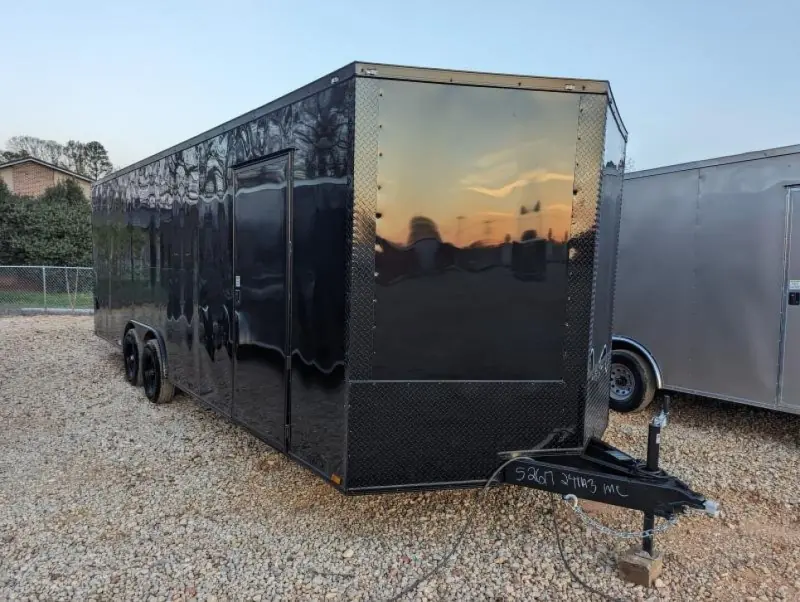 Quality 8.5x24 TA 10K Enclosed Car Hauler