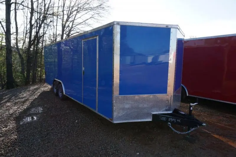 Quality 8.5x24 TA 10K Enclosed Car Hauler
