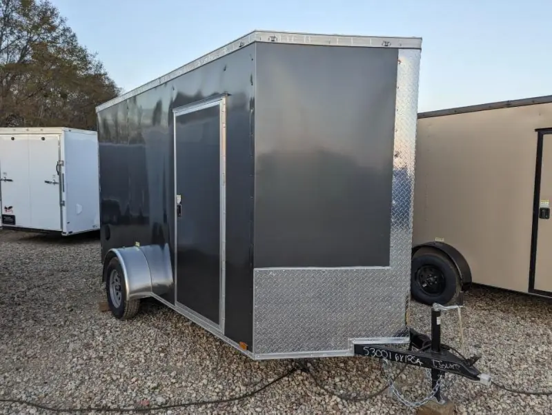 Quality 6x12 SA Enclosed Trailer