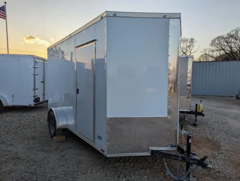 Quality 6x12 SA Enclosed Trailer