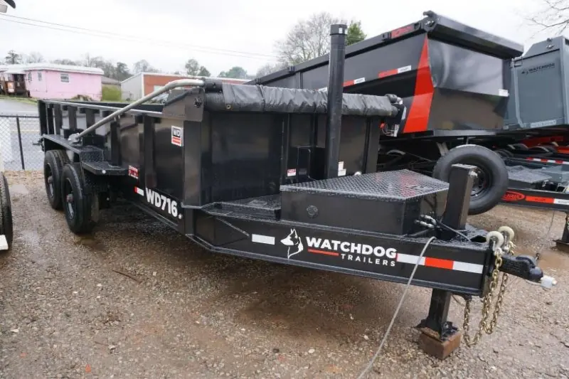 Watchdog 7x16 TA 20K Telescopic Dump Trailer
