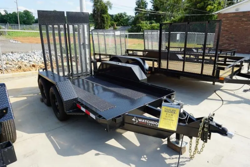 Watchdog 5x10 TA 7K Scissor Lift Trailer