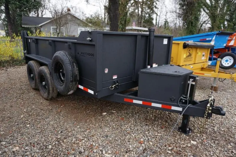 Watchdog 7x12 TA 14K Telescopic Dump Trailer