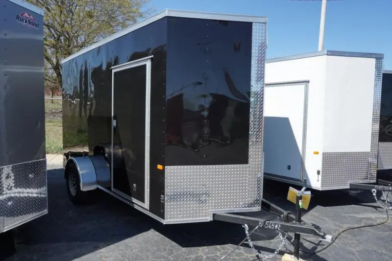 Rock Solid 6x12 SA Enclosed Trailer