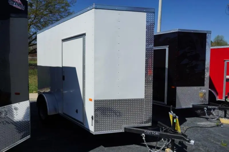 Rock Solid 6x10 SA Enclosed Trailer