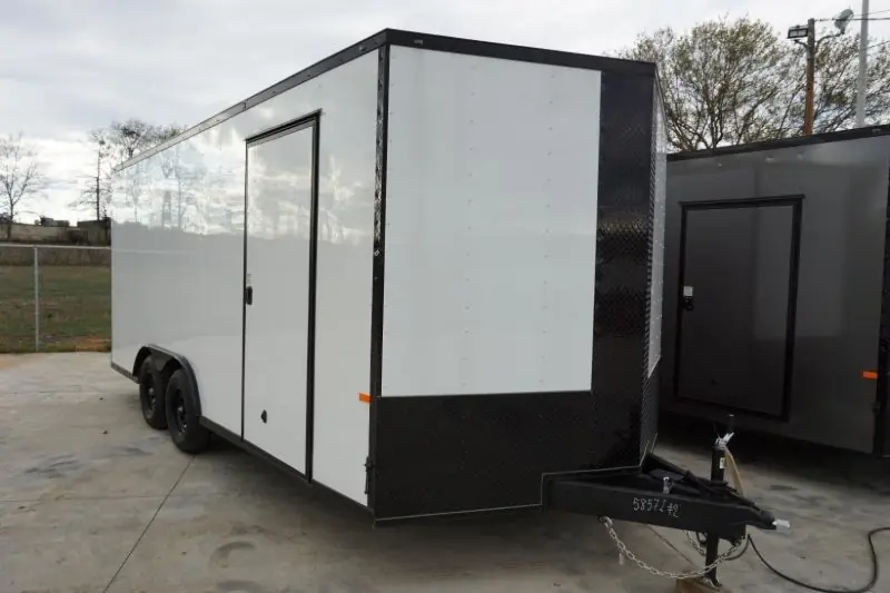 Rock Solid 8.5x18 TA 10K Enclosed Car Hauler