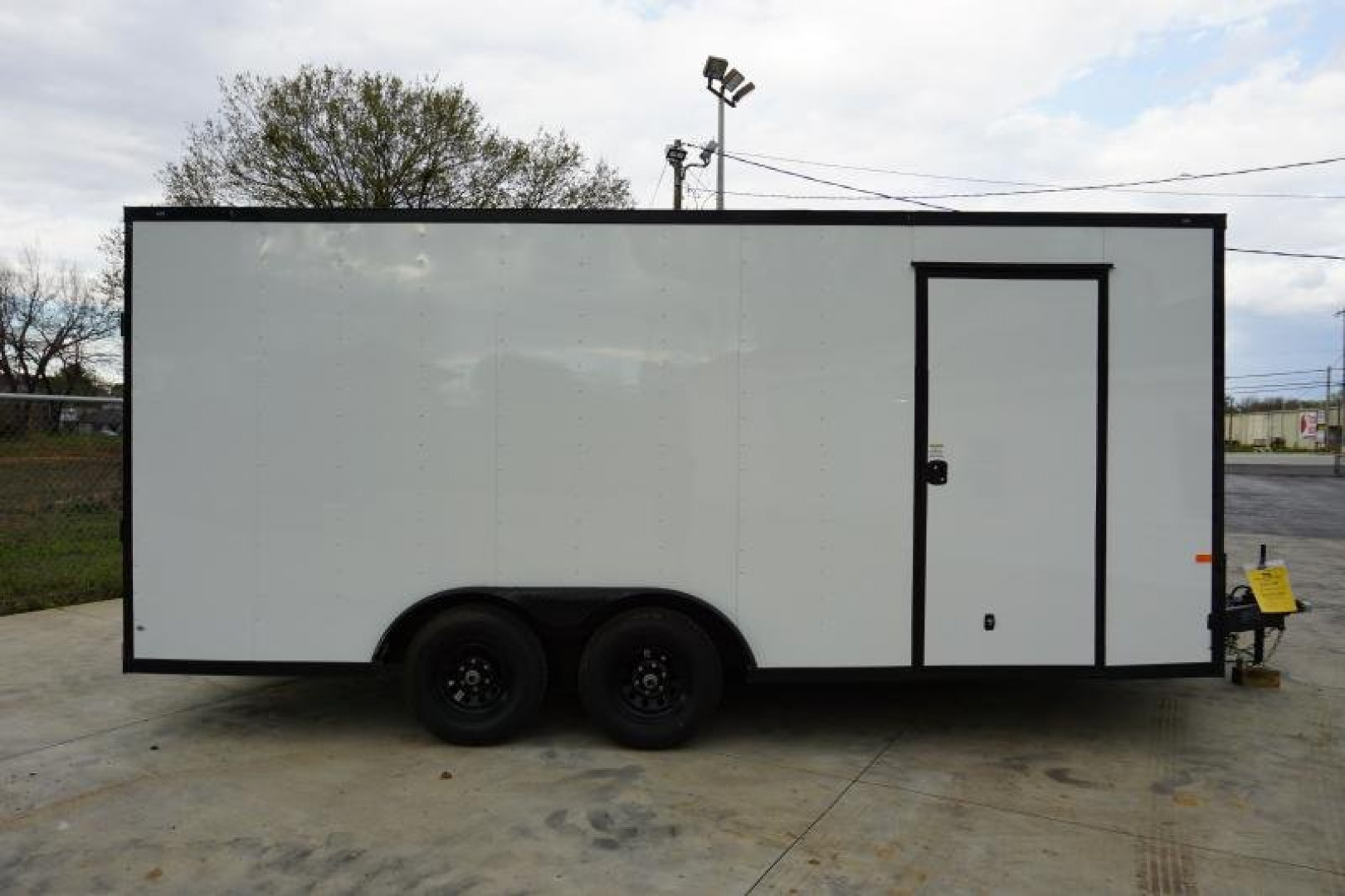 Rock Solid 8.5x18 TA 10K Enclosed Car Hauler photo 9