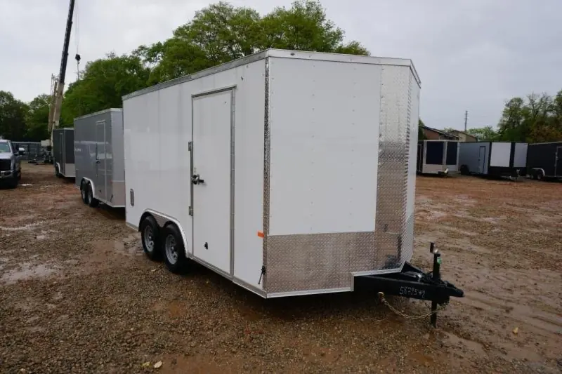 Rock Solid 8.5×14 TA 10K Enclosed Car Hauler