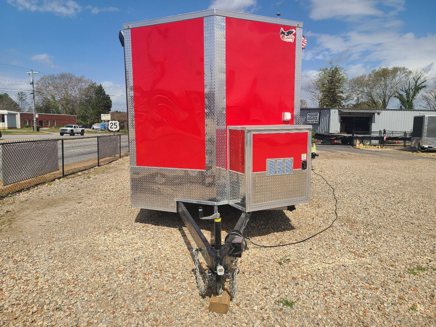8.5x16 Concession Trailer Hood and Sink Package photo 2
