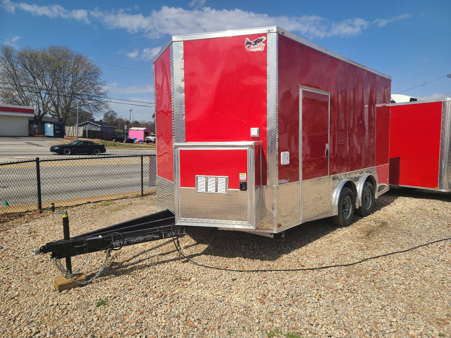 8.5x16 Concession Trailer Hood and Sink Package photo 3