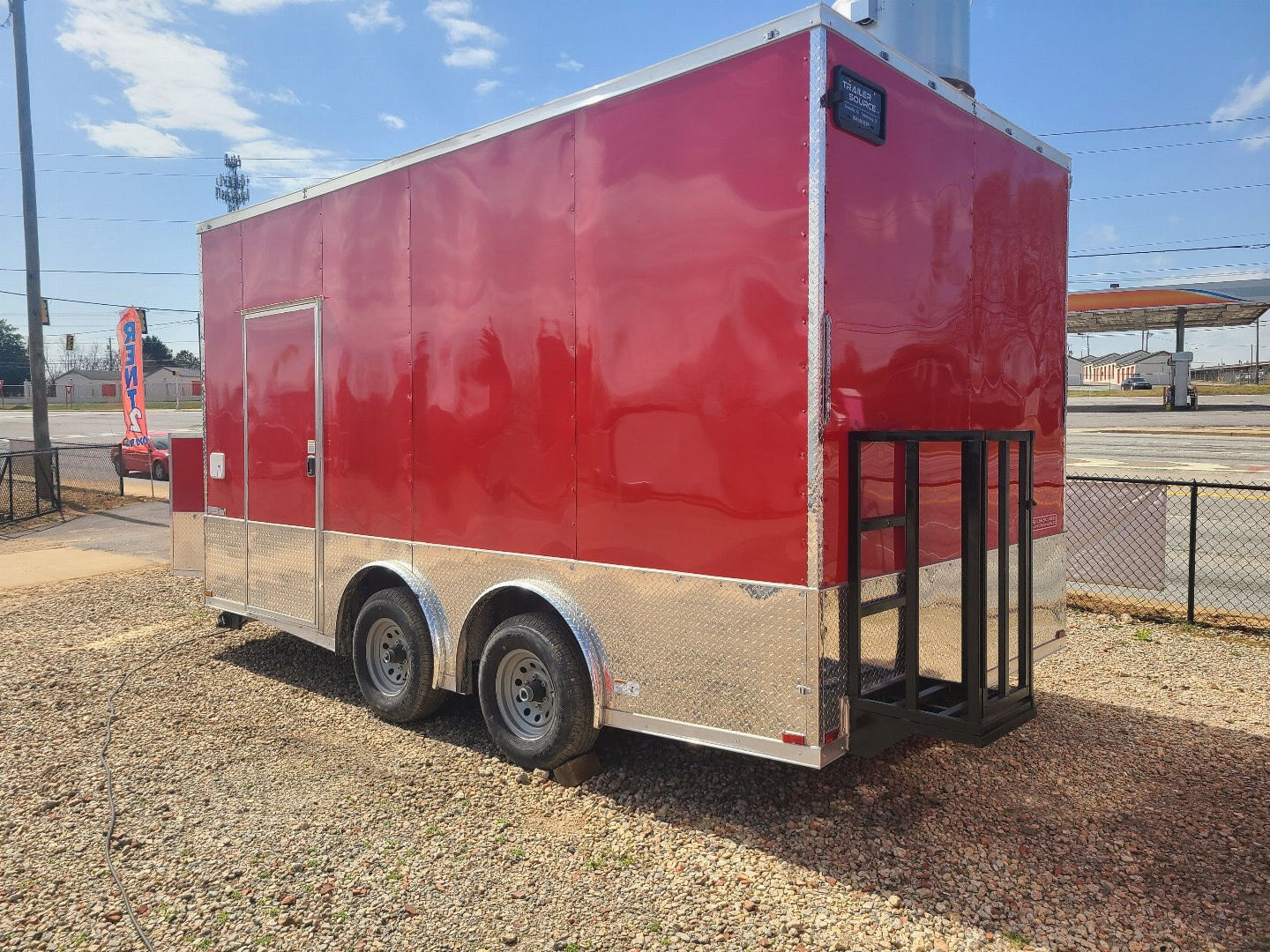 8.5x16 Concession Trailer Hood and Sink Package photo 4