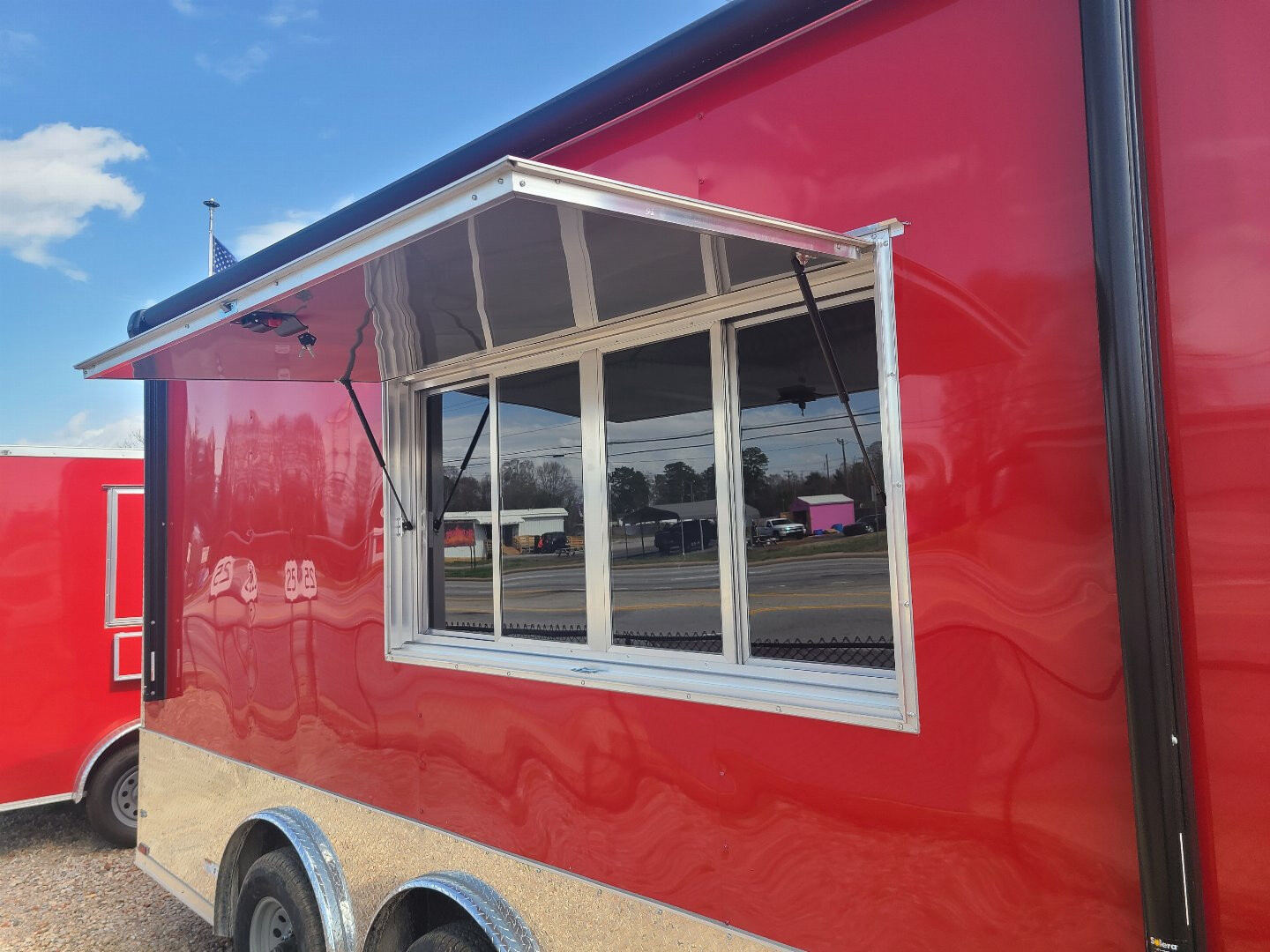 8.5x16 Concession Trailer Hood and Sink Package photo 6