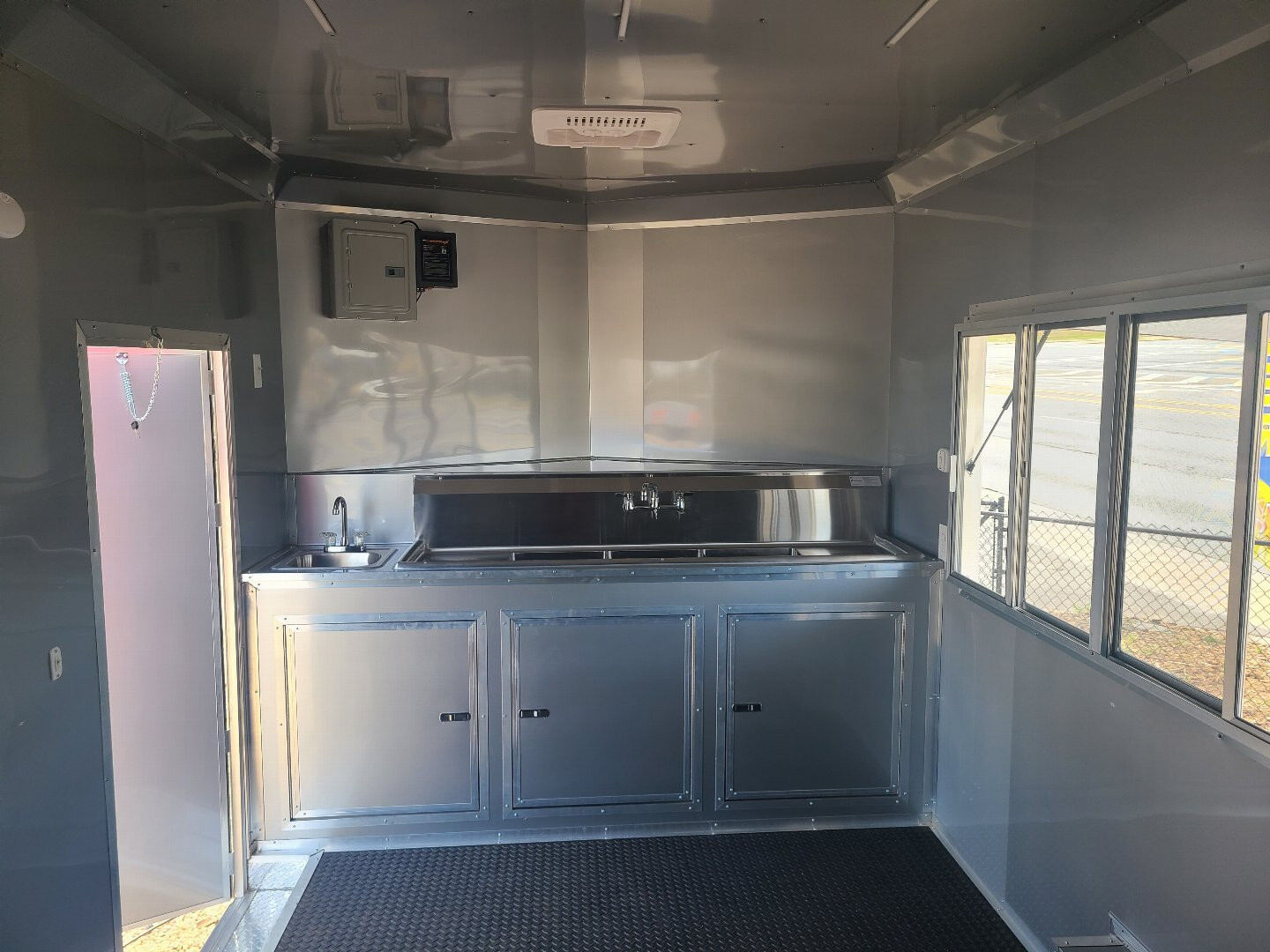 8.5x16 Concession Trailer Hood and Sink Package photo 10