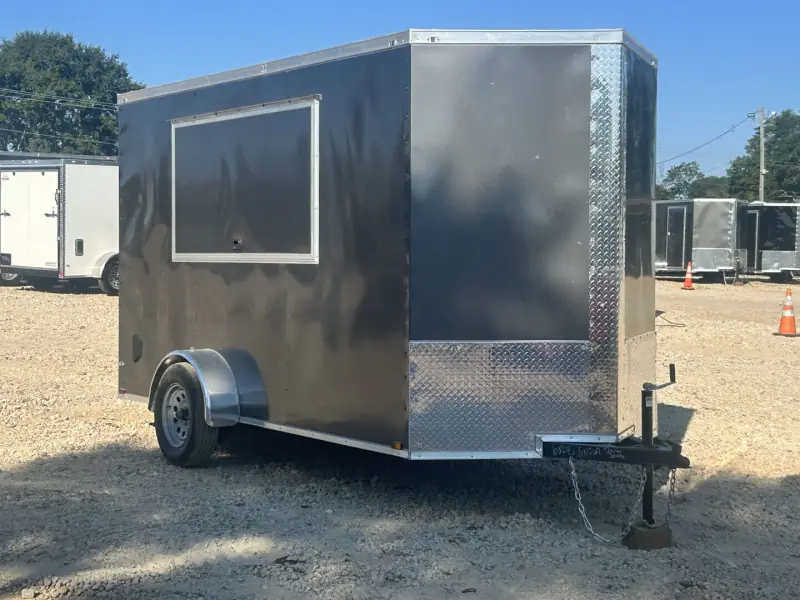 2026 Quality Cargo 6x12 Light Concession Trailer Concession