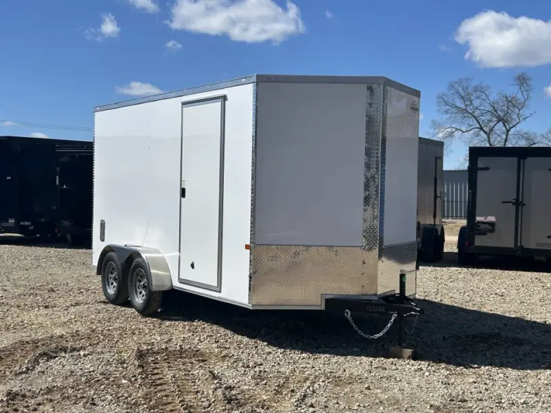 2026 Rock Solid Cargo 7x14 TA 7k Cargo / Enclosed Trailer