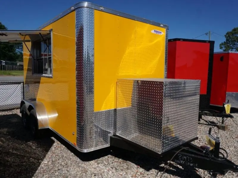 Freedom 7x12 TA 7K Concession Trailer