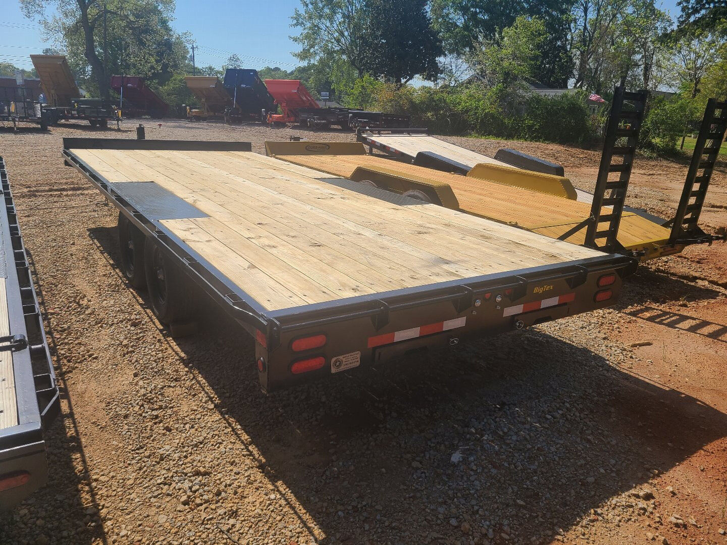 USED - 2025 Big Tex 8.5x20 TA 15K Deckover Trailer photo 4