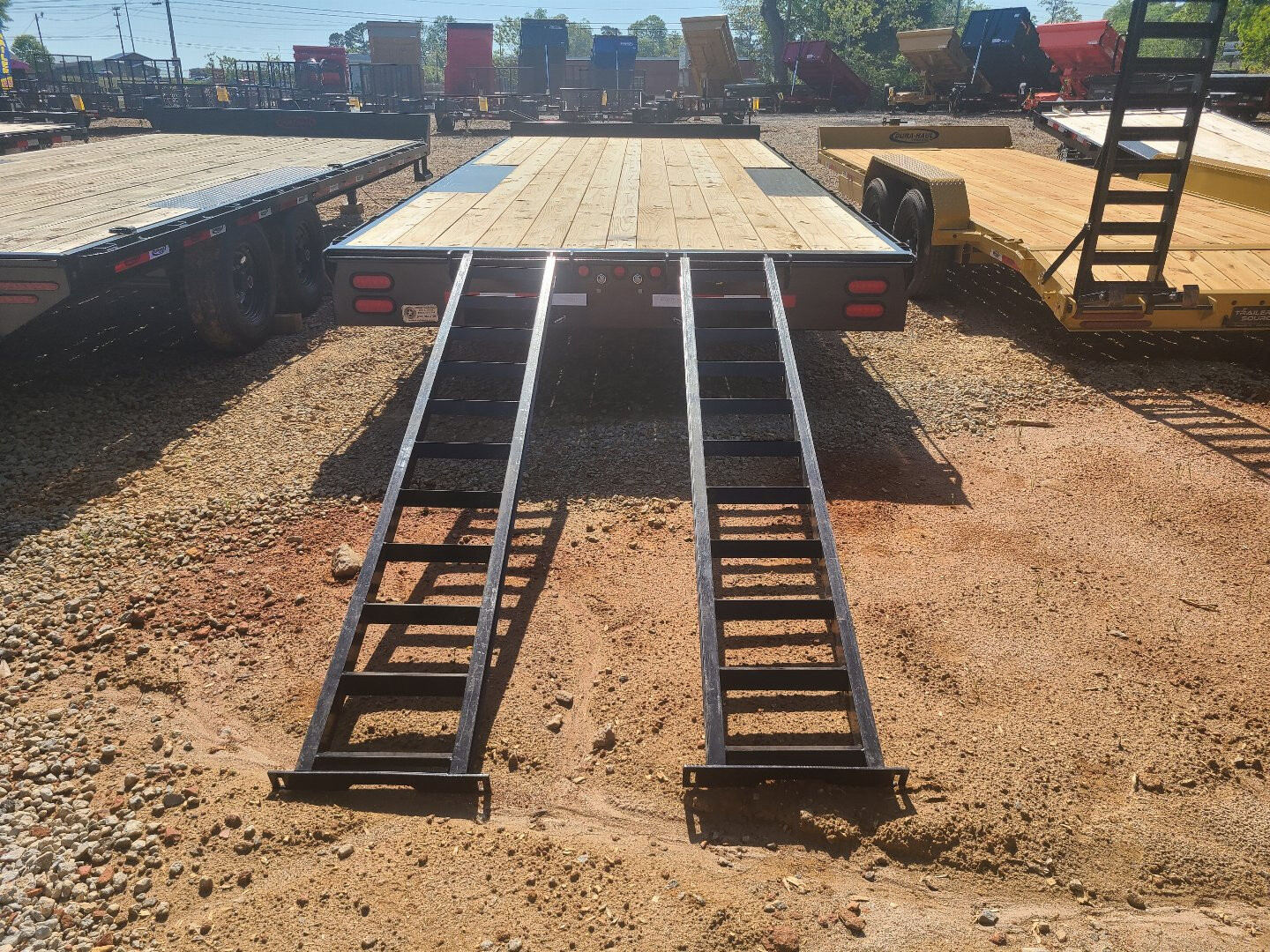 USED - 2025 Big Tex 8.5x20 TA 15K Deckover Trailer photo 7