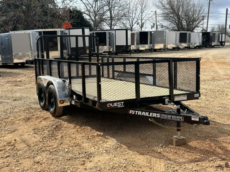 2026 PJ Trailers 6.5x14 TA 7k Utility Trailer