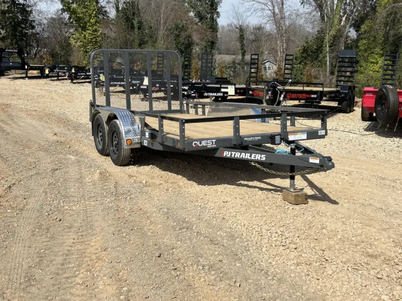 2026 PJ Trailers 6.5x14 TA 7k Utility Trailer