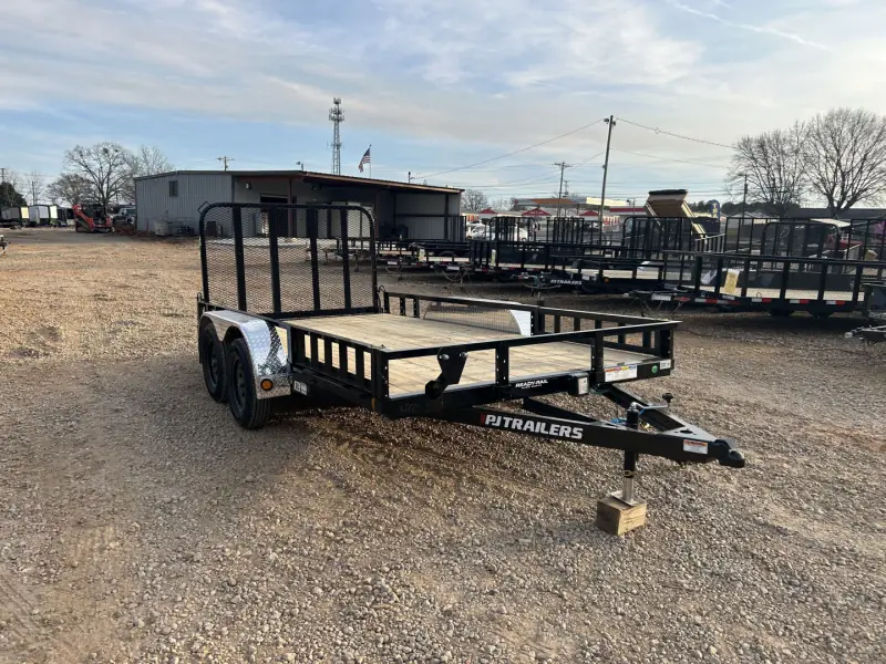 2026 PJ Trailers 7x14 TA 7k ATV Utility Trailer