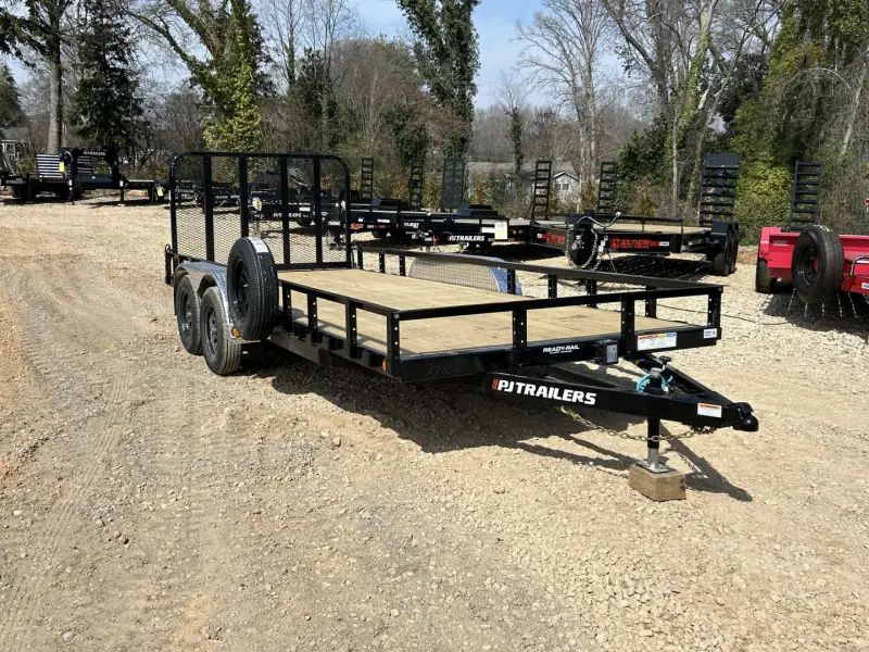 2026 PJ Trailers 7x18 TA 7k UL Utility Trailer
