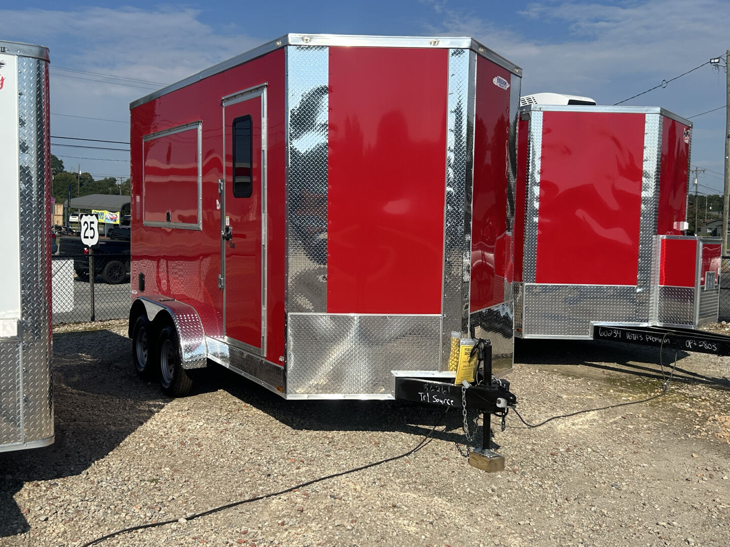 2025 Freedom Trailers 7x14 7K Concession Trailer
