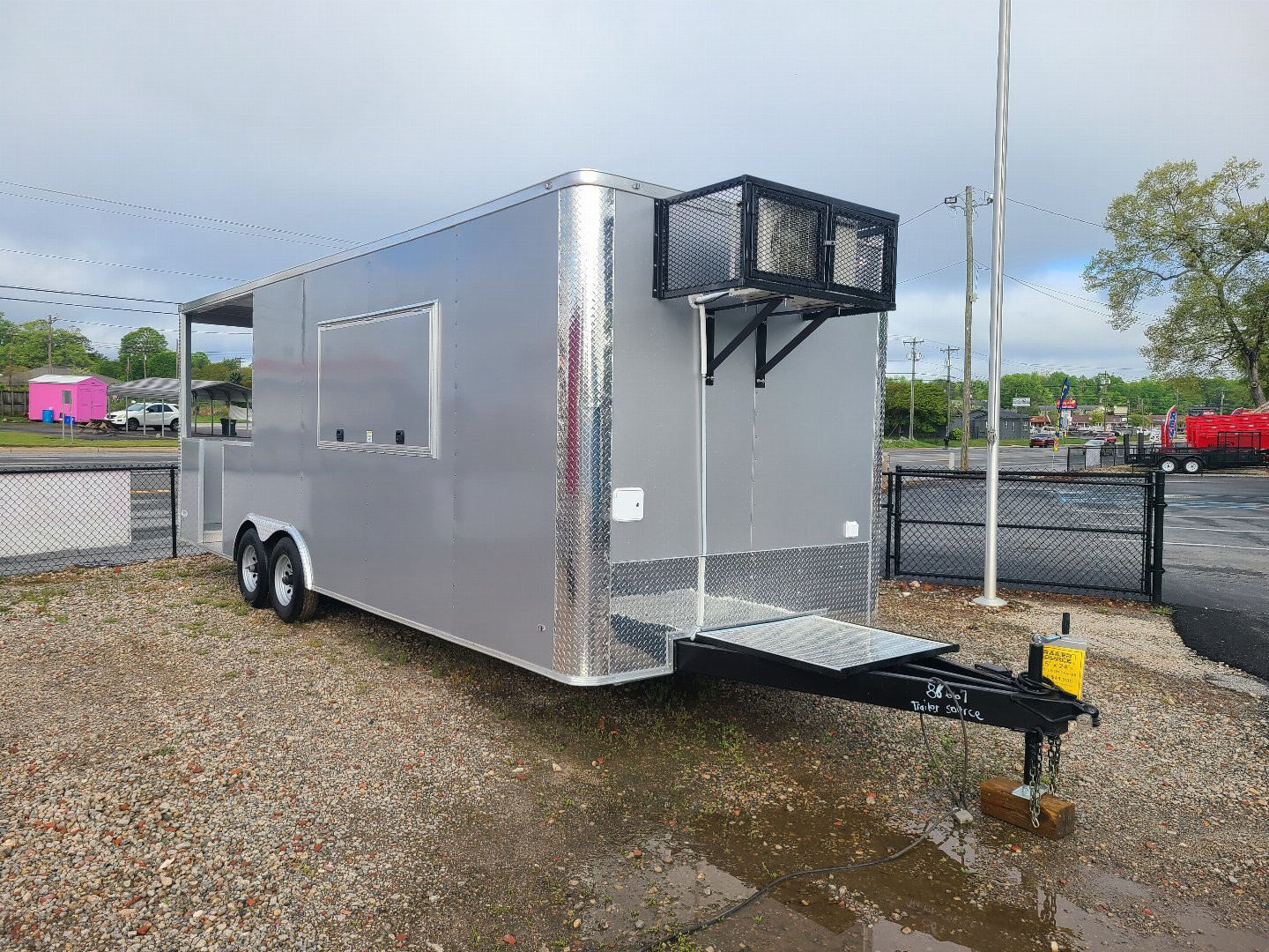 Freedom 8.5x24 TA 10K BBQ Concession Trailer