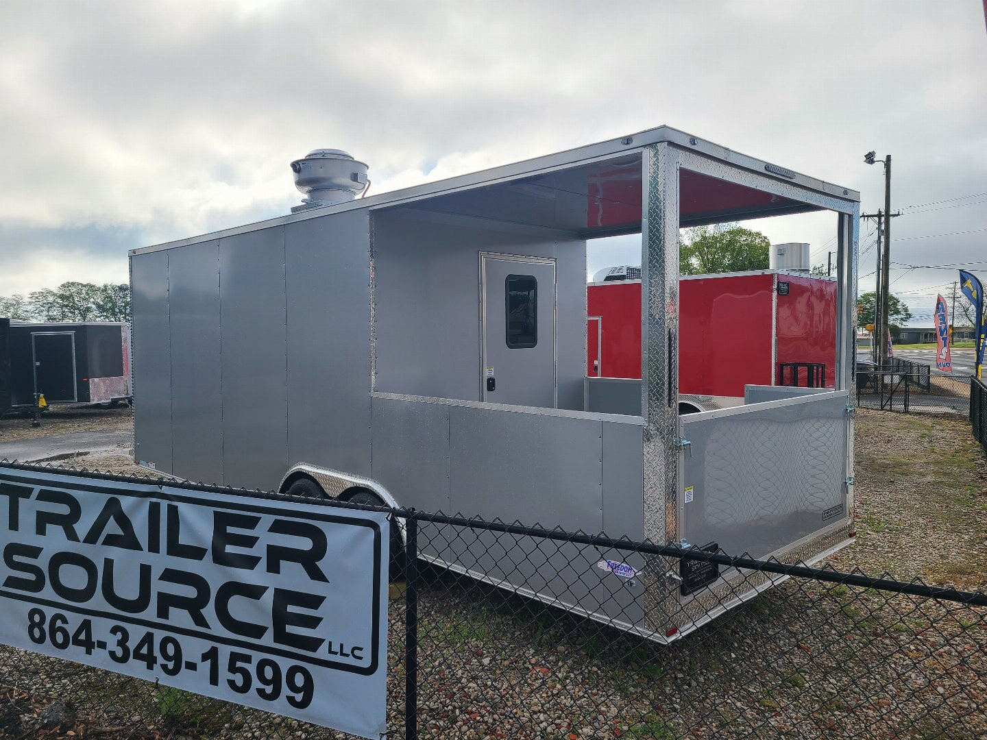 Freedom 8.5x24 TA 10K BBQ Concession Trailer photo 4