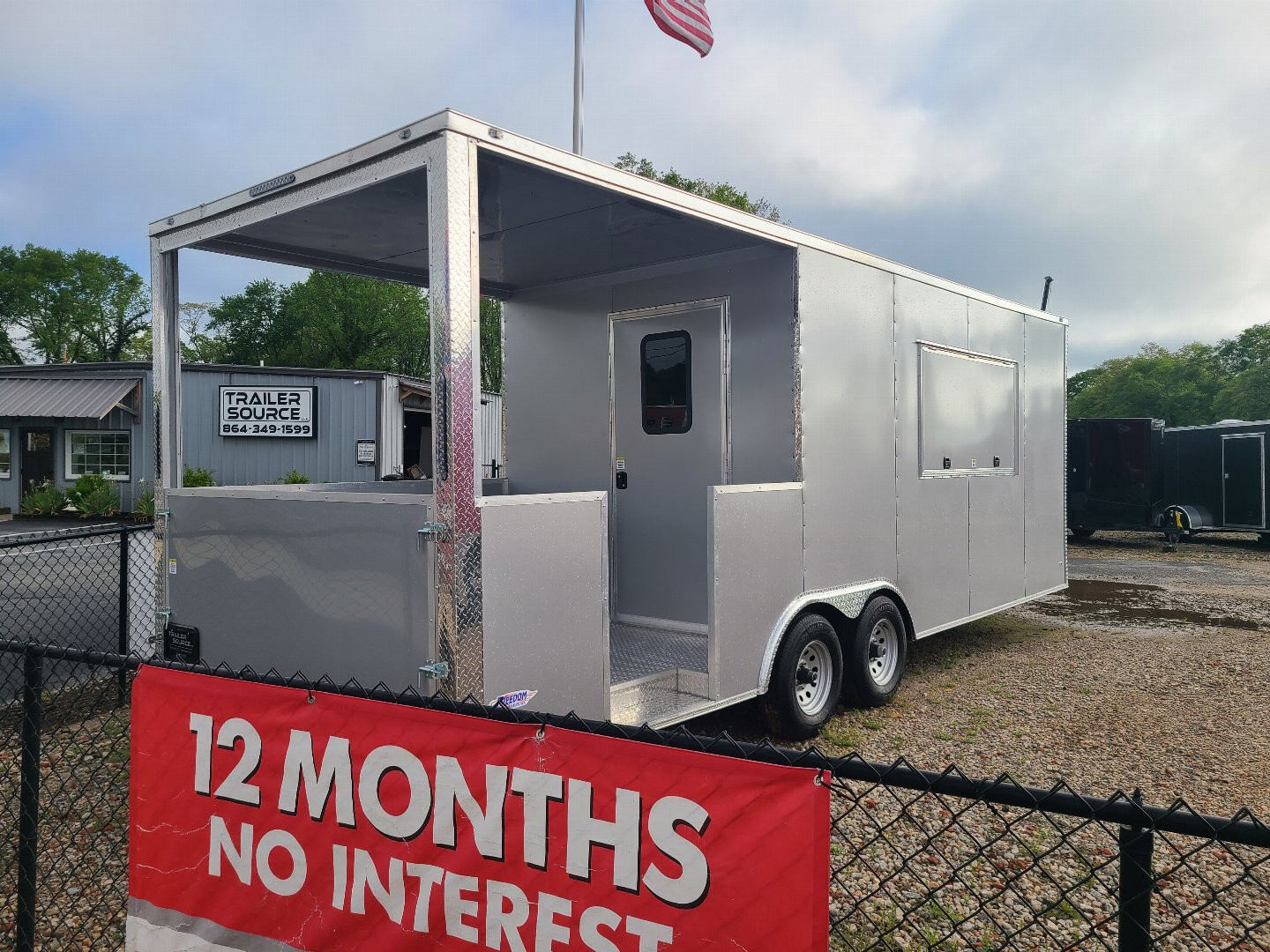 Freedom 8.5x24 TA 10K BBQ Concession Trailer photo 6